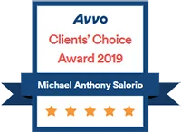 Avvo Clients' Choice Award 2019 | Michael Anthony Salorio